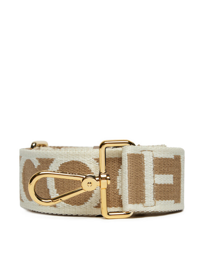 Coccinelle Austauschbarer Handtaschenriemen Coccinelle M21 Nastro Signature E3 M21 68 25 23 Beige