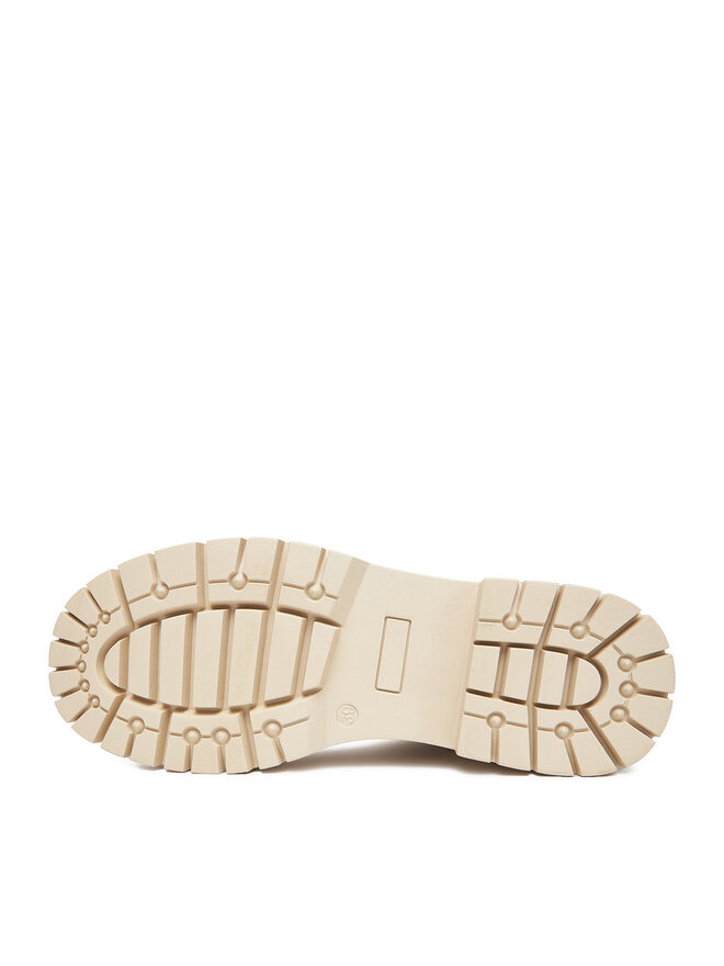 DeeZee Botines planos DeeZee 13123-2 Écru