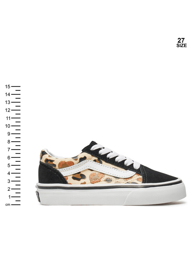 Zapatillas de tenis Vans Old Skool Glitter VN000CYVYS81 Negro zapatos.es