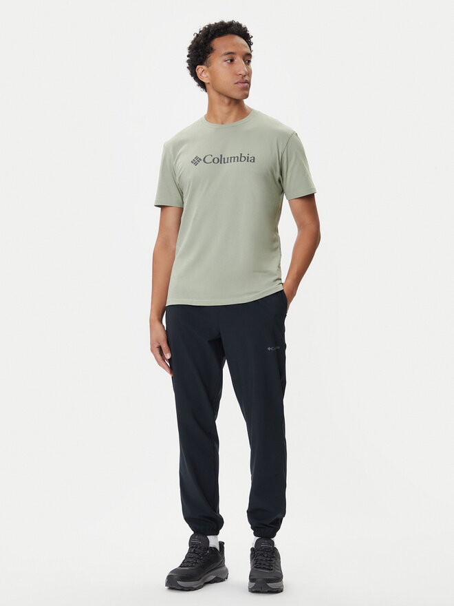 Columbia Columbia Marškinėliai Csc Basic Logo™ 1680053 Žalia Regular Fit