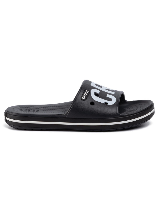 Crocs Papucs Crocs Crocsband III Printed Side 206003 Fekete