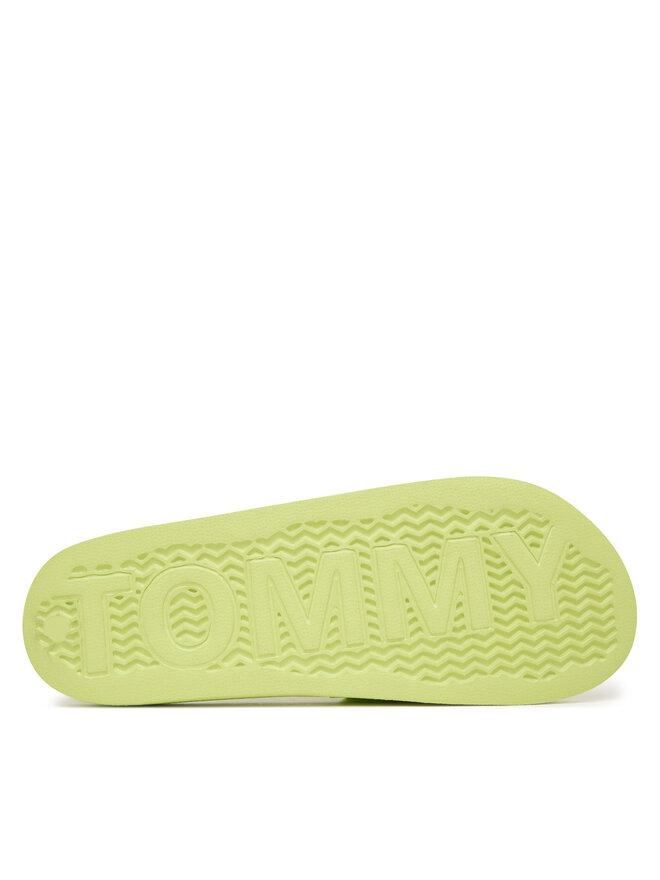 Tommy Jeans Pantoletten Tommy Jeans Tommy Jeans Pool Slide Ess EM0EM01191 Gelb