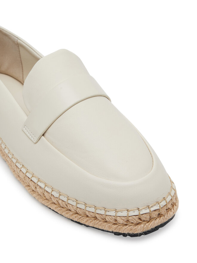 Calvin Klein Espadryle Calvin Klein Espadrille W/Ck Hw - Lth HW0HW02390 Écru