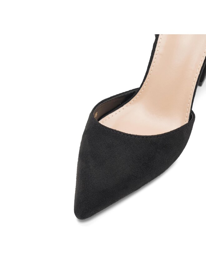 DeeZee Czółenka DeeZee KL-HT6160 Czarny