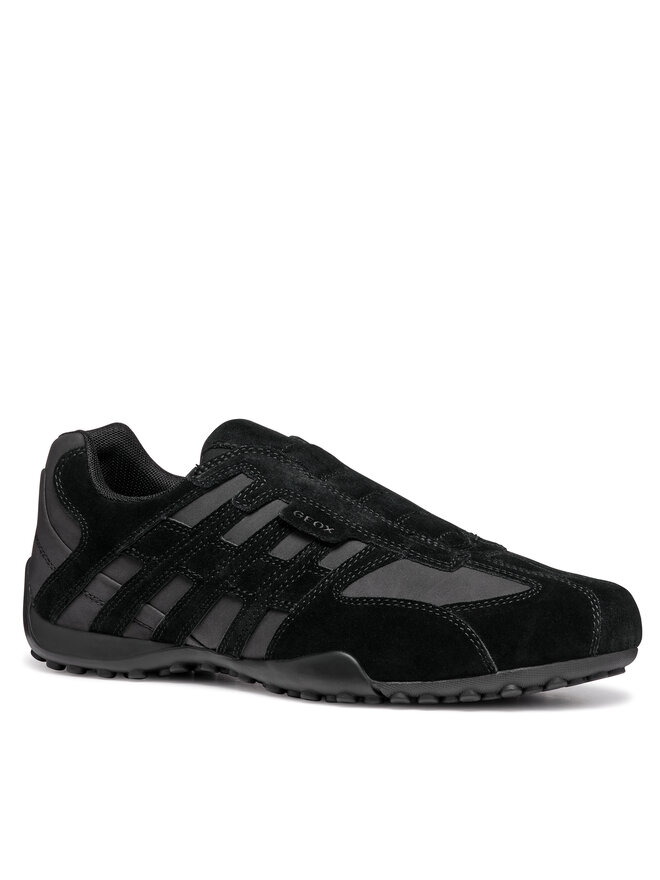 Geox Polobotky Geox Uomo Snake U4507B 022EK C9999 Černá