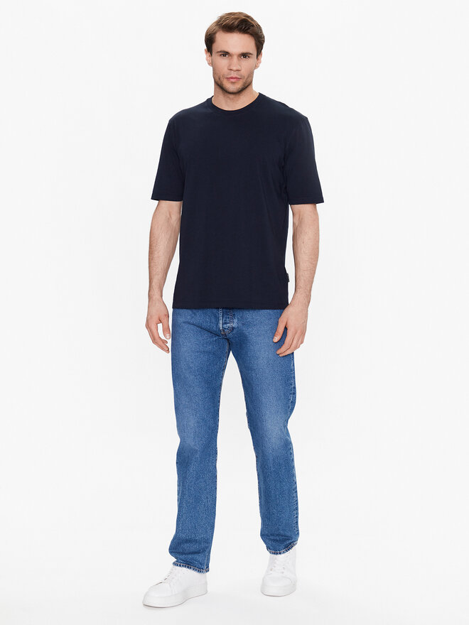 Sisley Sisley Póló 3I1XS101J Sötétkék Regular Fit