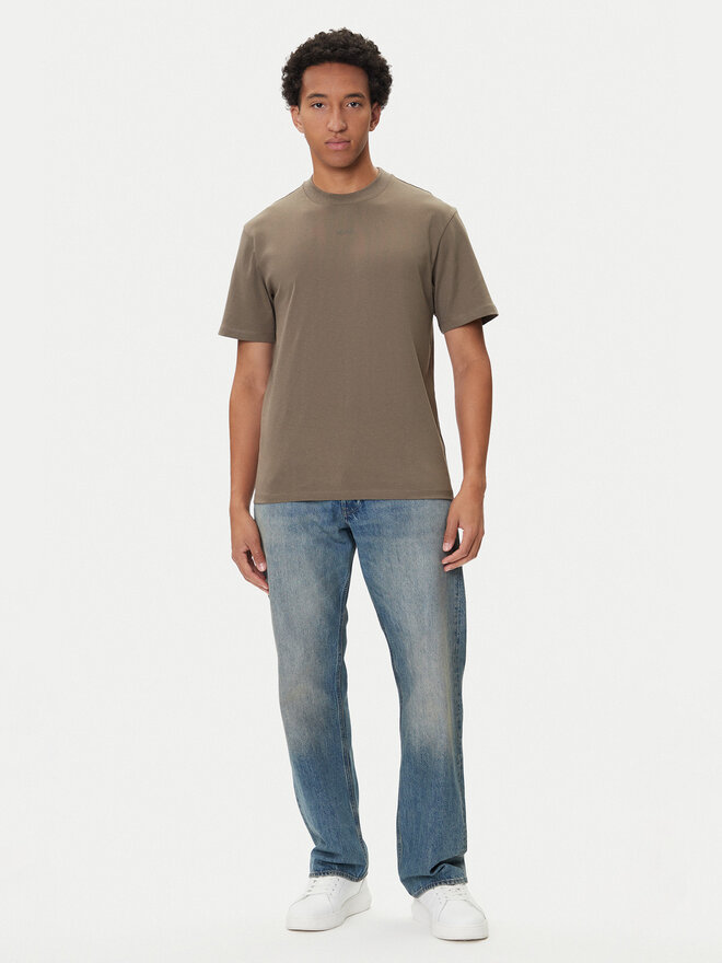 HUGO HUGO Camiseta Dapolino 50488330 Verde Relaxed Fit