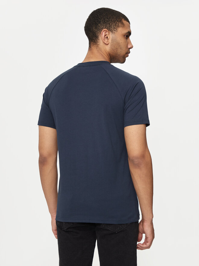 BOSS BOSS Camiseta 50517970 Azul marino Slim Fit