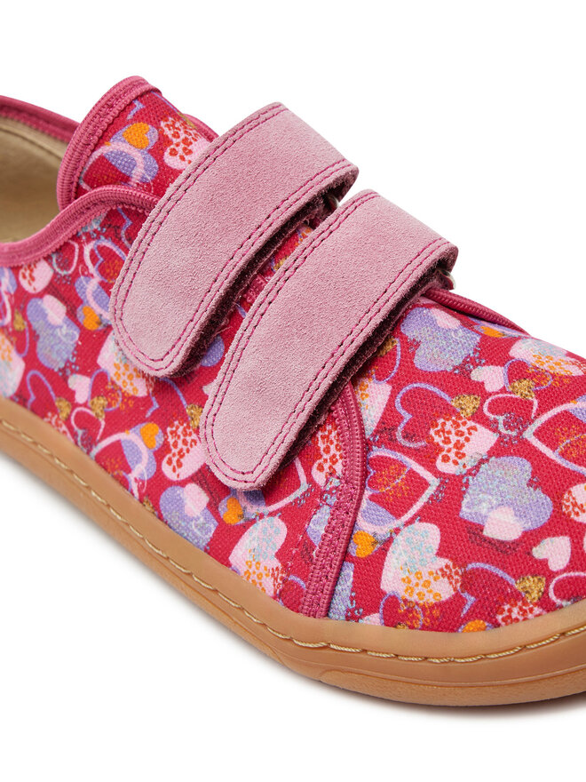 Froddo Hausschuhe Froddo Barefoot Canvas G1700390-2 S Rosa