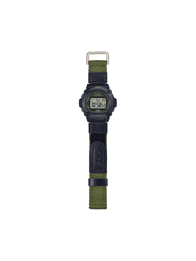 Casio Zegarek Casio W-219HB-3AVEF Czarny