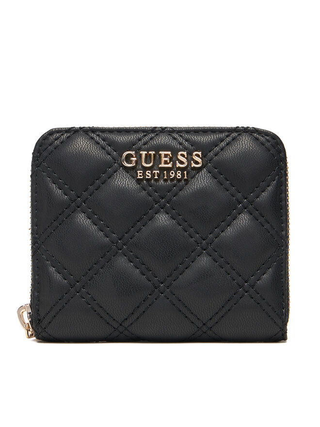 Guess Kleine Damen Geldbörse Guess Giully II Slg SWQG96 73137 Schwarz