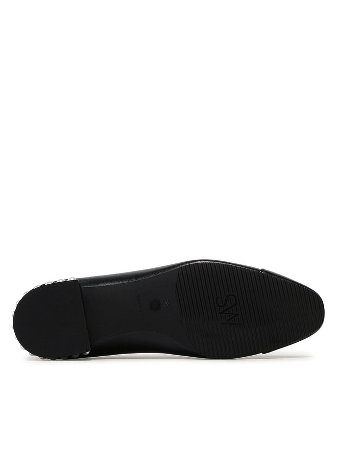 Stuart Weitzman Балетки Stuart Weitzman Pearl Flat SB753 Чорний