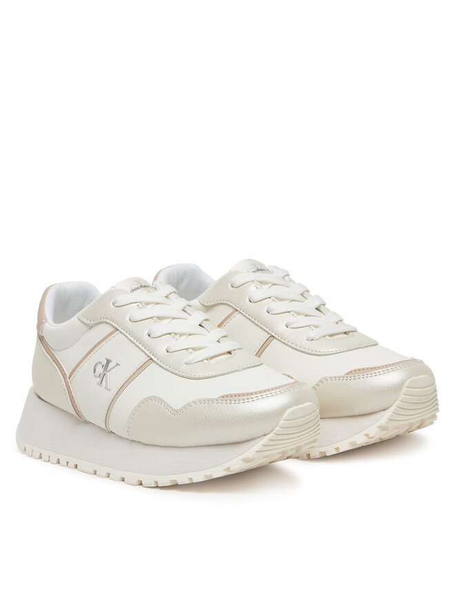 Calvin Klein Jeans Superge Calvin Klein Jeans V3A9-82034-1355A S Écru