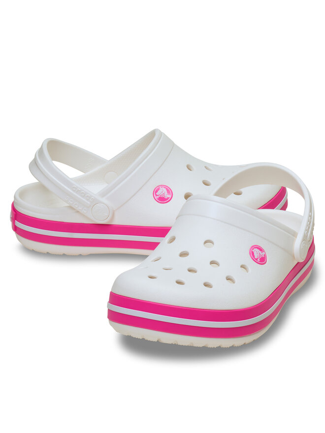 Crocs Шльопанці Crocs Crocband Clog K 207006 Білий