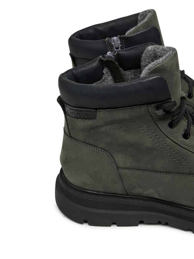 s.Oliver Schnürstiefeletten s.Oliver 5-16217-43 Grau