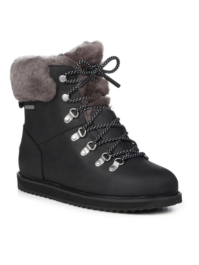 EMU Australia Śniegowce EMU Australia Larawag Leather W12937 Czarny