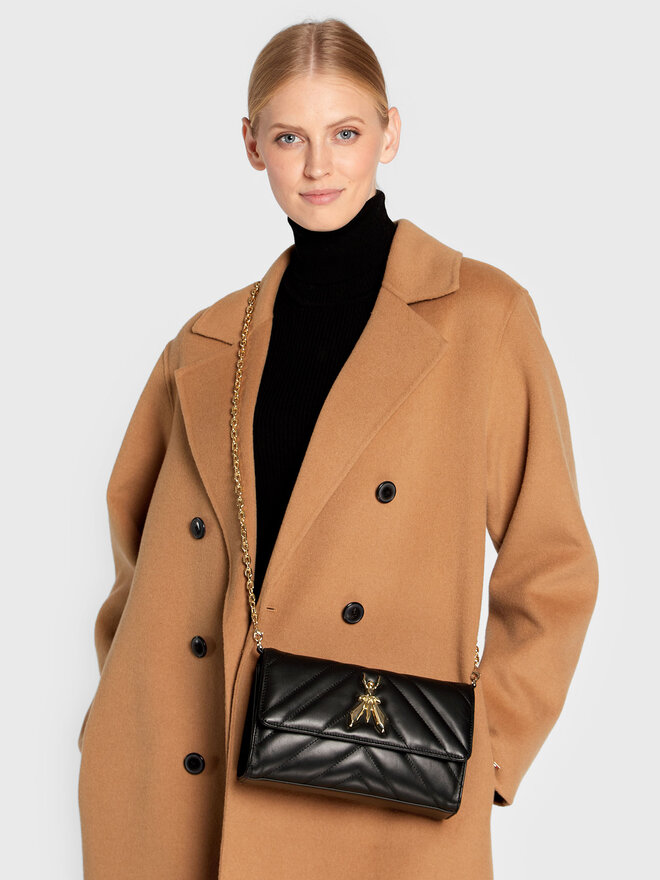 Patrizia Pepe Ročna torba Patrizia Pepe CB9798/L004-K103 Črna