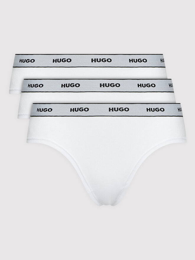 HUGO Hugo Набір з 3 пар класичних трусів 50469657 Білий