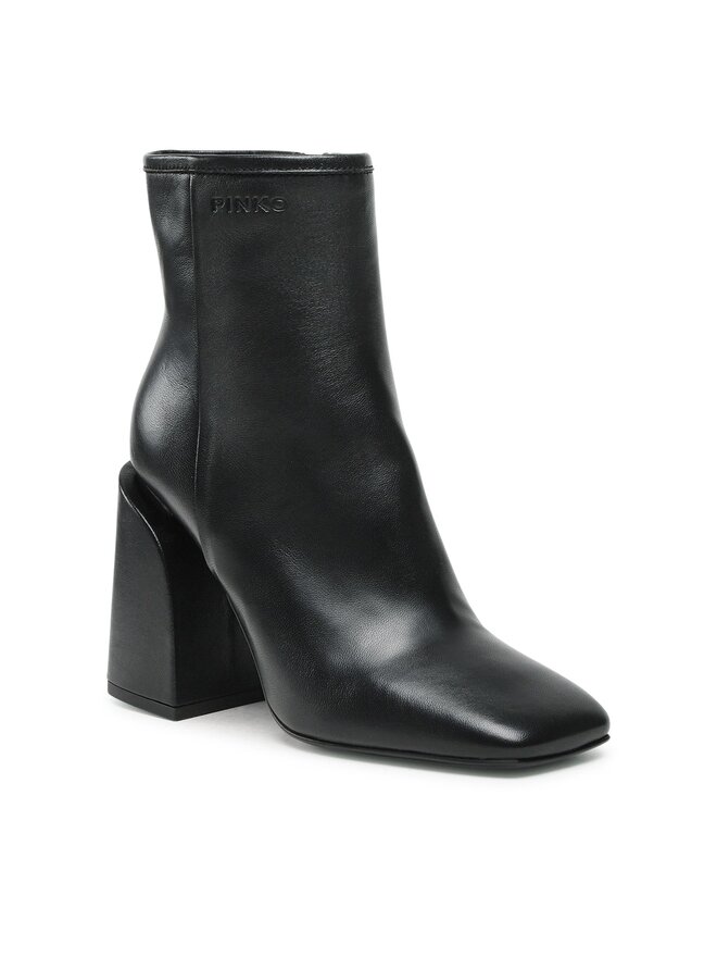 PINKO Μποτάκια PINKO Tea Tronchetto PE 23 BLKS1 100664 A0N9 Μαύρο