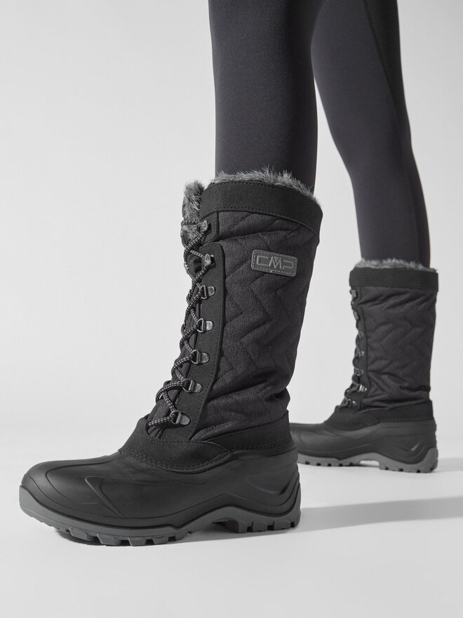 CMP Cizme de zăpadă CMP Nietos Wmn 3Q47966 Negru