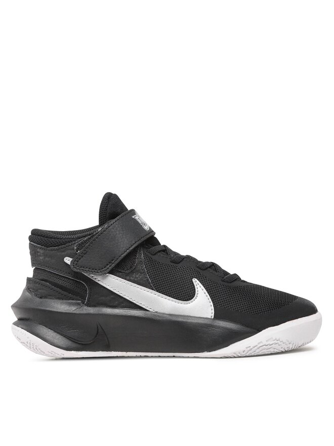 Nike Взуття для баскетболу Nike Team Hustle D 10 Flyease (GS) DD7303 004 Чорний