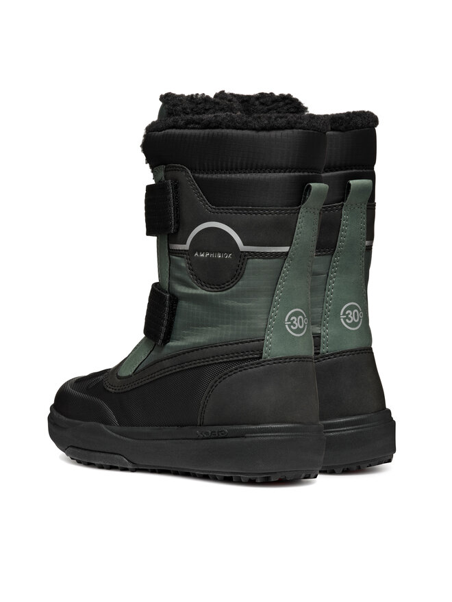 Geox Botas de nieve Geox J Bunshee Pg Boy B A J46D8A 0MEFU C0450 M Verde