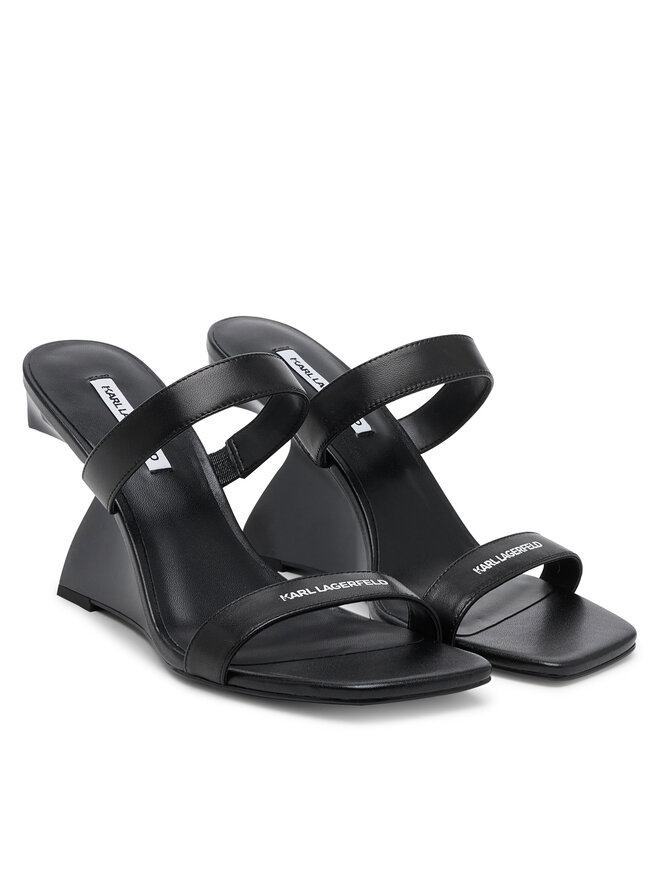 KARL LAGERFELD Natikači KARL LAGERFELD KL34611 Črna