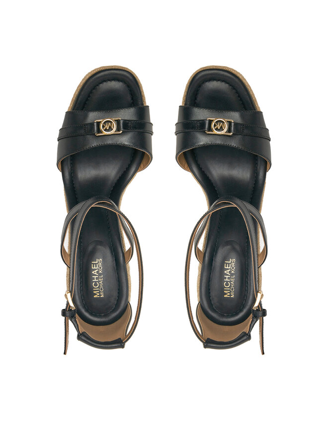 MICHAEL Michael Kors Espadrilles MICHAEL Michael Kors Mandy Wedge 40R5MAMS2L Schwarz