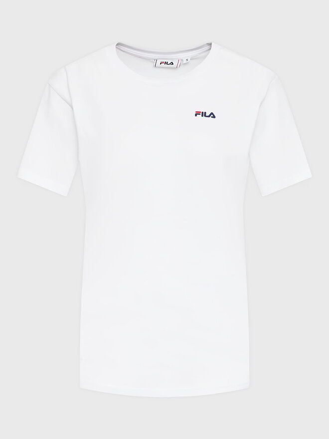 Fila Fila Pack de 2 camisetas Bari FAW0139 Blanco Regular Fit