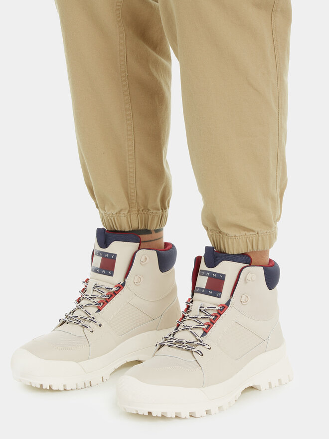 Tommy Jeans Туристически oбувки Tommy Jeans Tjm Urbans Boot Mid EM0EM01339 Розов