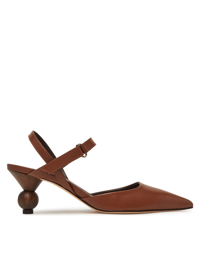 Weekend Max Mara Sandály Weekend Max Mara 2515521035600 Hnědá