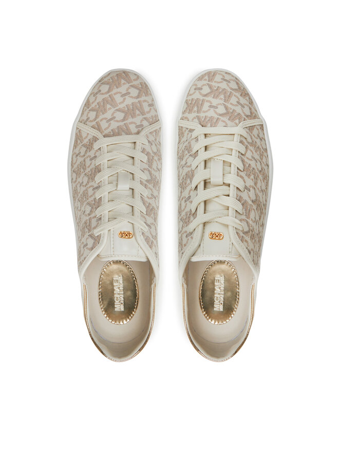 MICHAEL Michael Kors Sneakersy MICHAEL Michael Kors Jenny Lace Up 43T4JNFS1B Béžová