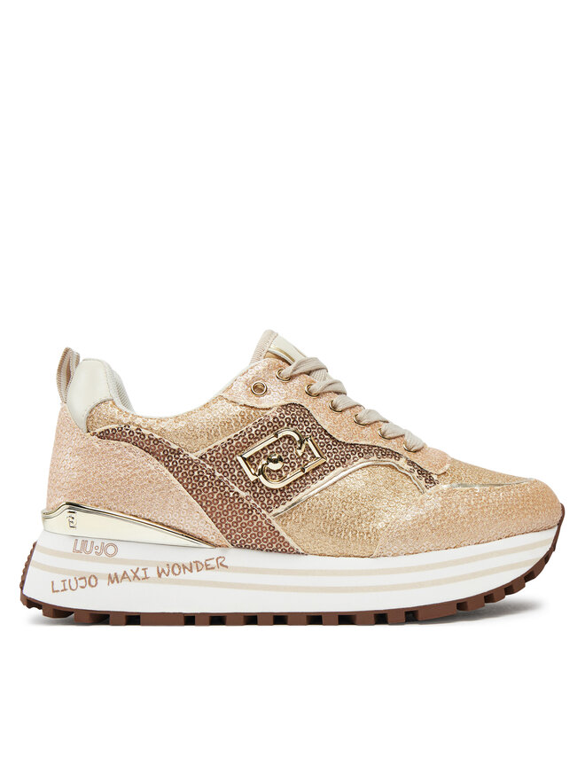 Liu Jo Sneakers Liu Jo Maxi Wonder 73 BF4007 PX520 Goldfarben
