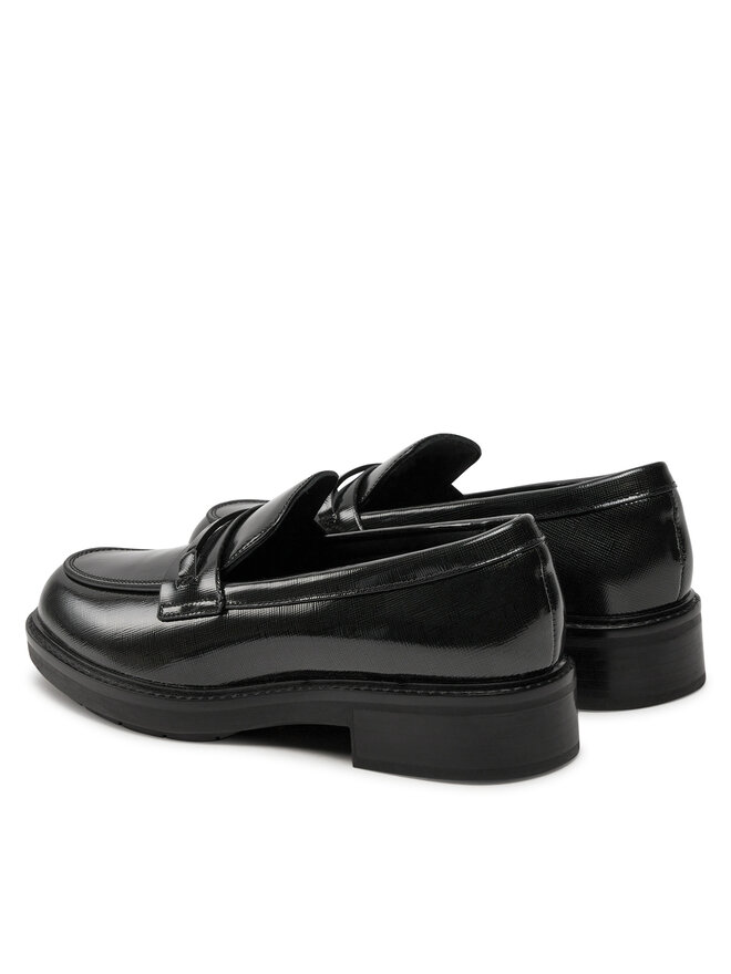 Calvin Klein Сліпери Calvin Klein Loafer W/M Bar Saff Lth HW0HW02076 Чорний
