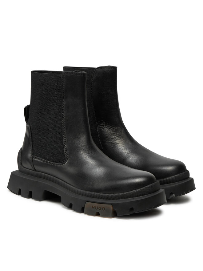 HUGO Klassische Stiefeletten Hugo Fabyan 50529892 Schwarz