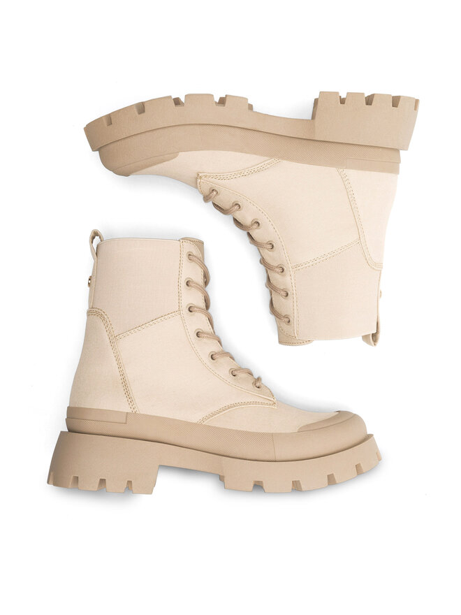 Jenny Fairy Schnürstiefeletten Jenny Fairy MILANA WYL3497-6 Beige