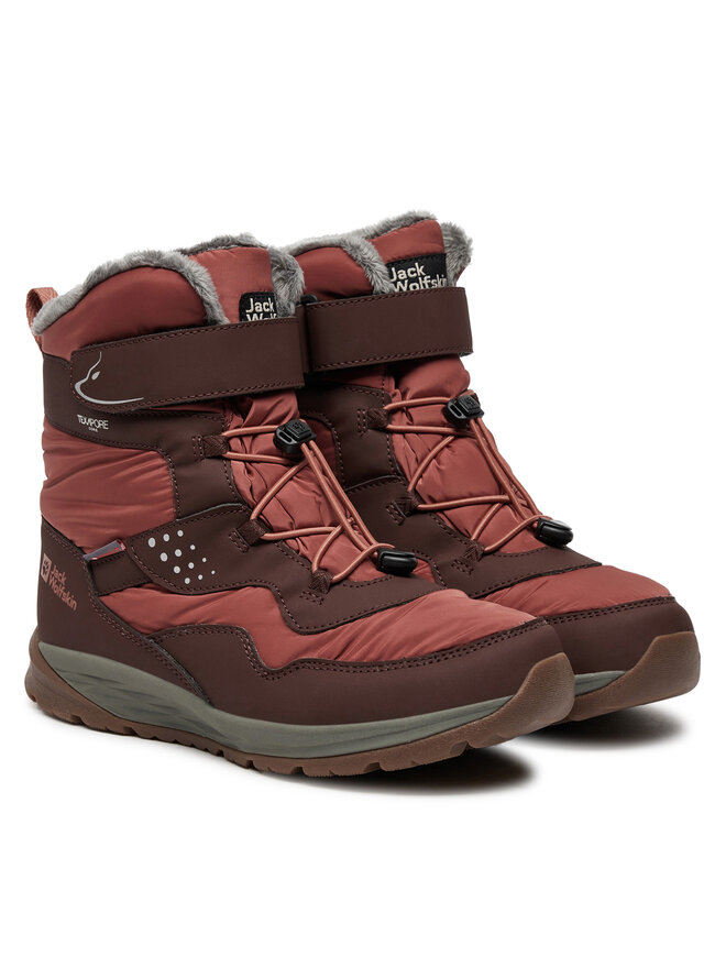 Jack Wolfskin Škornji za sneg Jack Wolfskin Polar Bear-G Texapore High Vc K A62143 Rjava