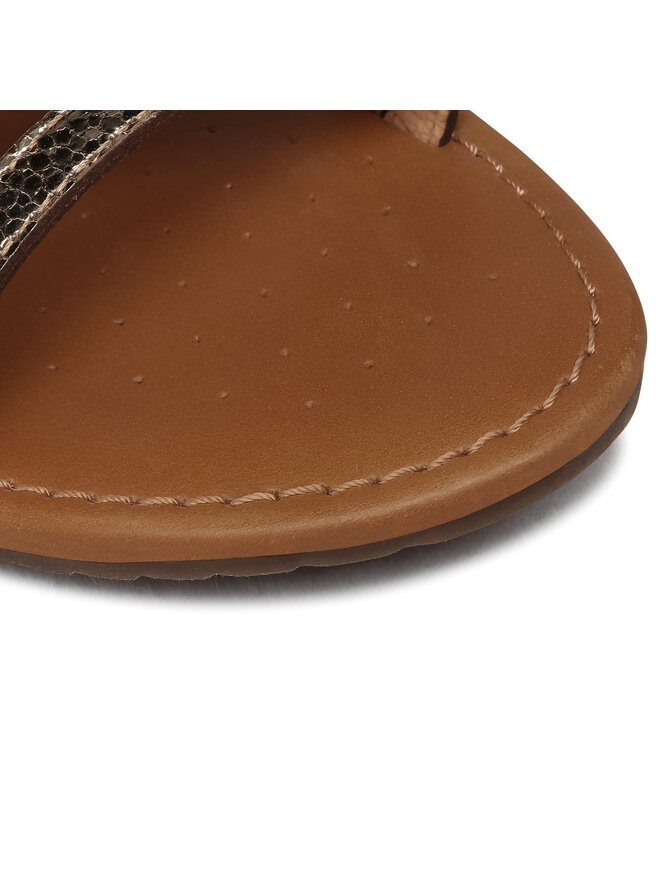 Geox Sandały Geox D Sozy S G D15LXG 000KY C2005 Złoty