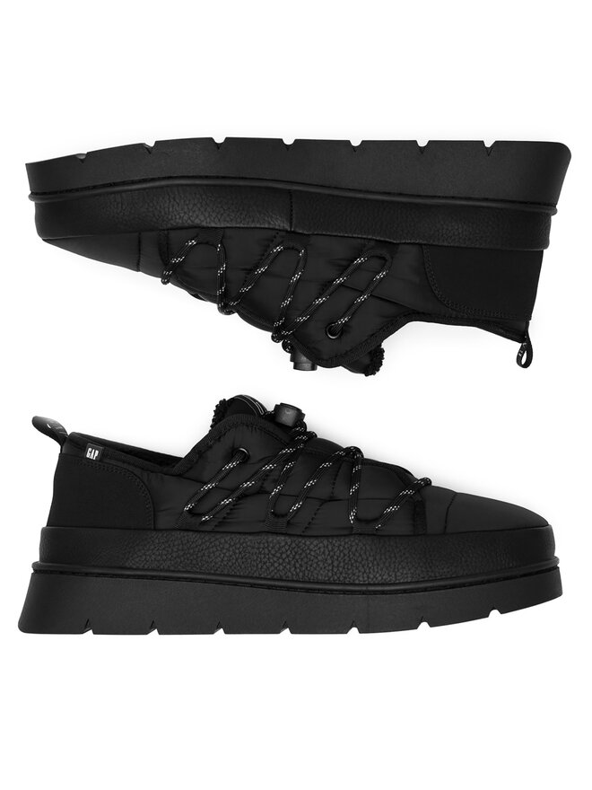 Gap Félcipő Gap RICHMOND WINTER LOW M GP509016AM-BK00 Fekete