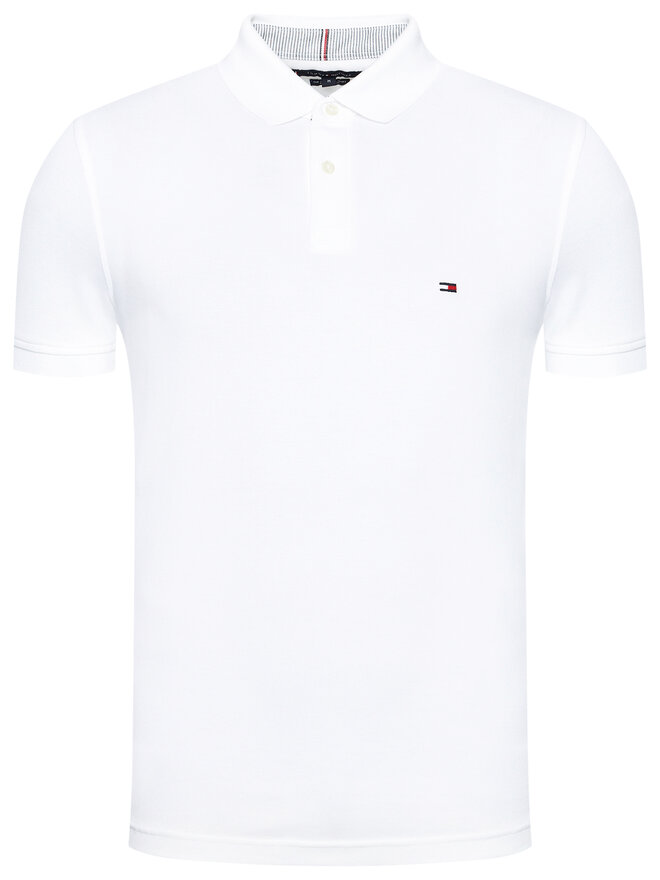 Tommy Hilfiger Tommy Hilfiger Poloshirt 1985 MW0MW17770 Weiß Regular Fit