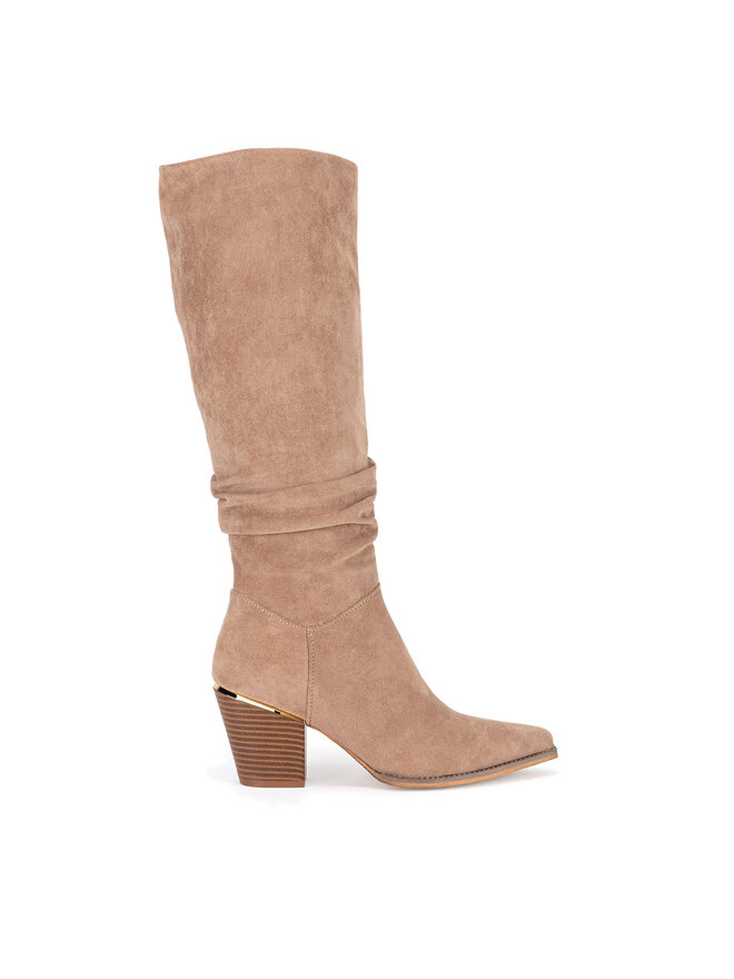 DeeZee Kozaki DeeZee WS22367-02 Beżowy