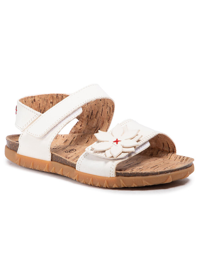 Grünland Sandalen Grünland Ecos SB1564-40 Weiß