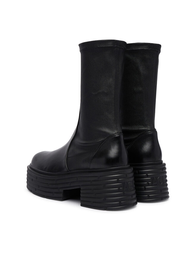 AGL Stiefeletten AGL Lignes Stretch D783506PGK Schwarz