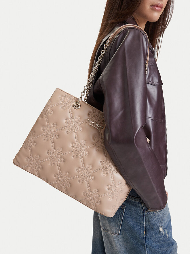 Nine West Handtasche Nine West CEO-PRIME ELEGANCE-LA374-5652 Beige