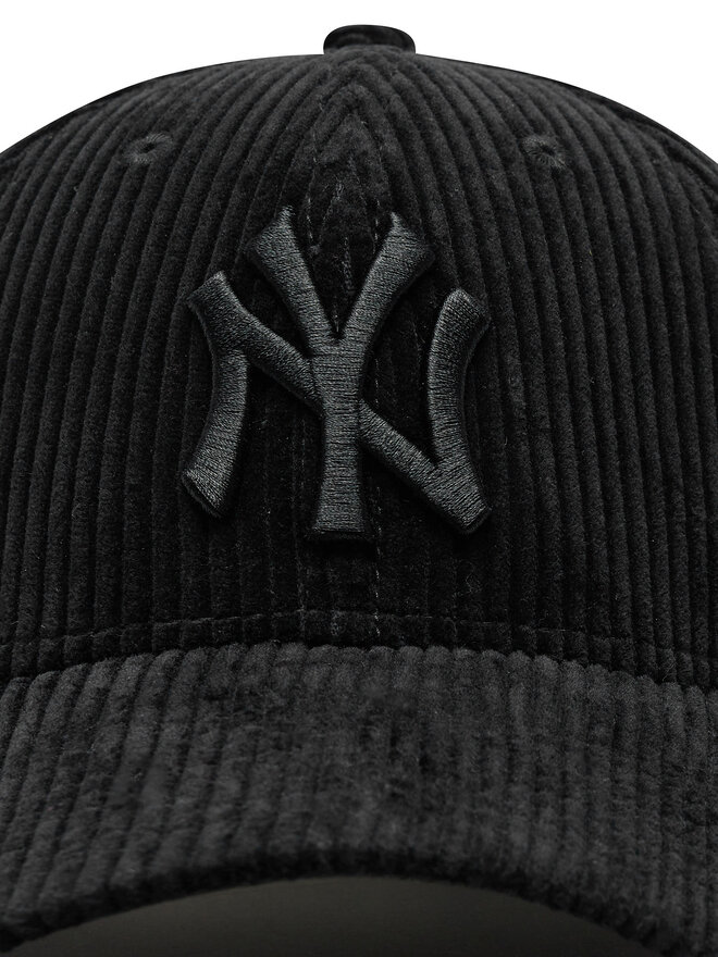 New Era Kšiltovka New Era New York Yankees Cord Black 9FORTY 60565331 Černá