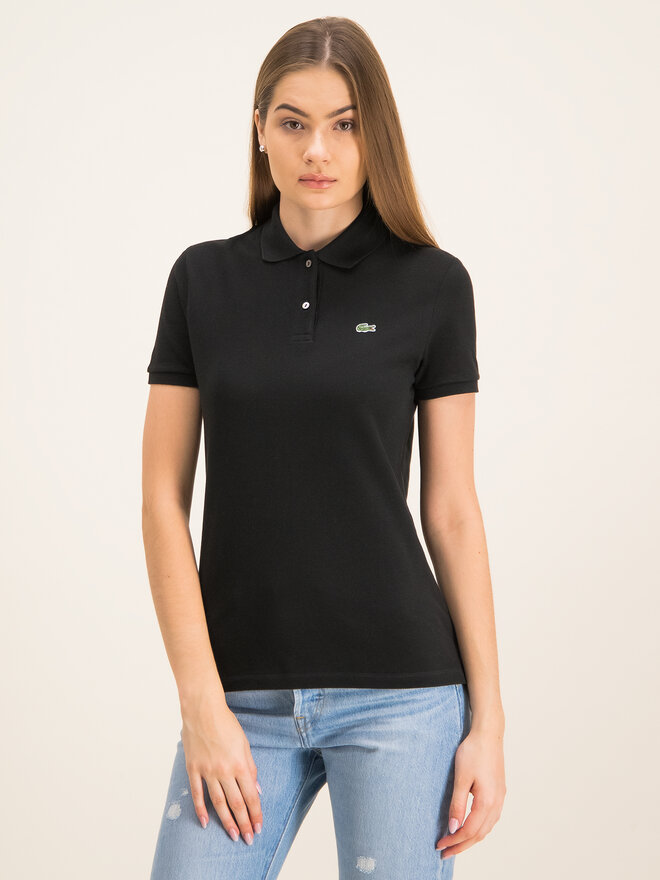 Lacoste Lacoste Поло PF7839 Чорний Classic Fit