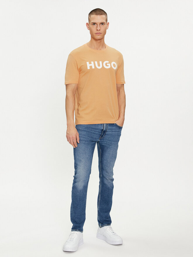 HUGO Hugo Футболка Dulivio 50467556 Оранжевий Regular Fit