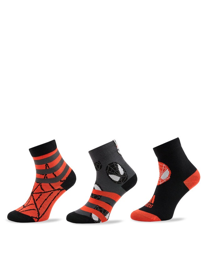 adidas Комплект 3 чифта дълги чорапи детски adidas HZ2915 Сив