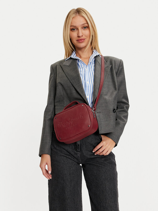 Pepe Jeans Torebka Pepe Jeans PL031563 Bordowy