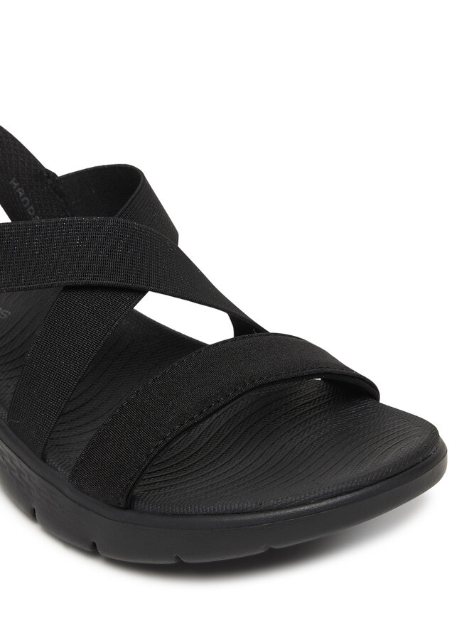 Skechers Sandalen Skechers Go Walk Flex Sandal - Glimmer 141489/BBK Schwarz